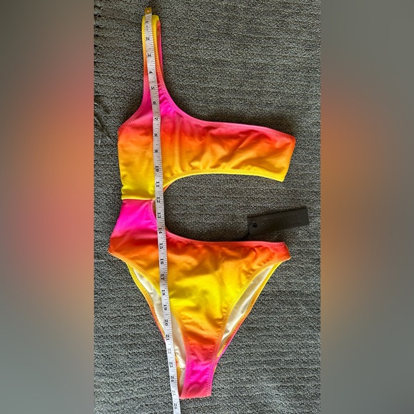 NWT TRIANGL Velvet Ombre Cutout One
Piece Swimsuit - Picture 4 of 7